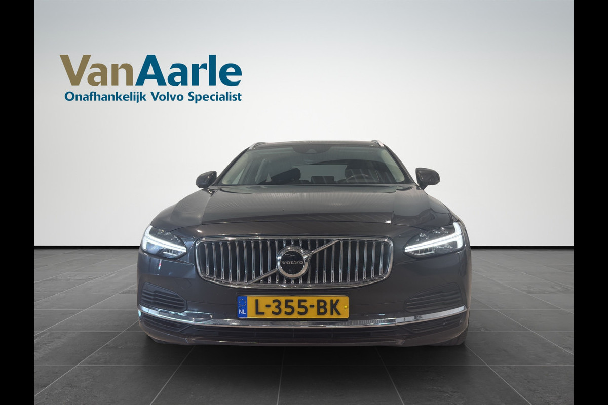 Volvo V90 T6 Aut. Plug-in Hybrid Inscription ACC Leder Stoelverwarming 360camera 350pk
