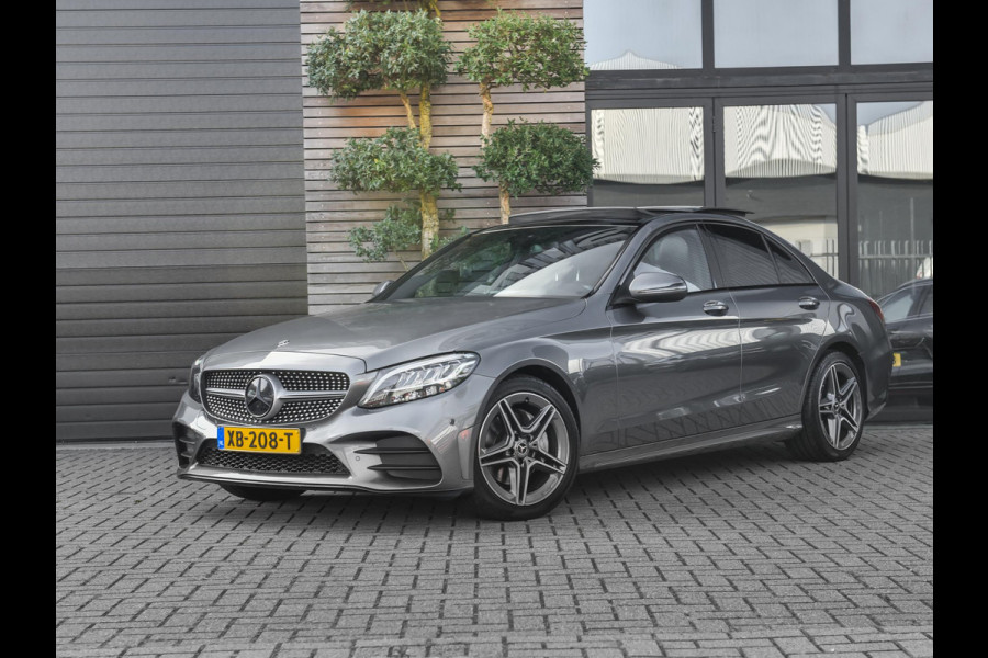 Mercedes-Benz C-Klasse 160 Business Solution AMG Panoramadak Digitaal display Alcantara Navi Carma