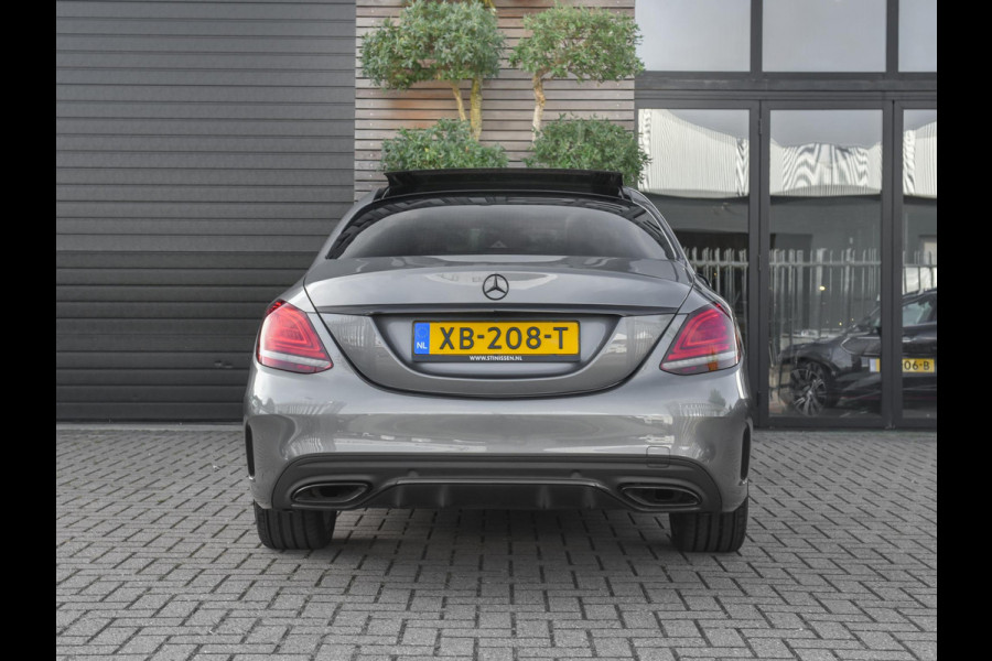 Mercedes-Benz C-Klasse 160 Business Solution AMG Panoramadak Digitaal display Alcantara Navi Carma