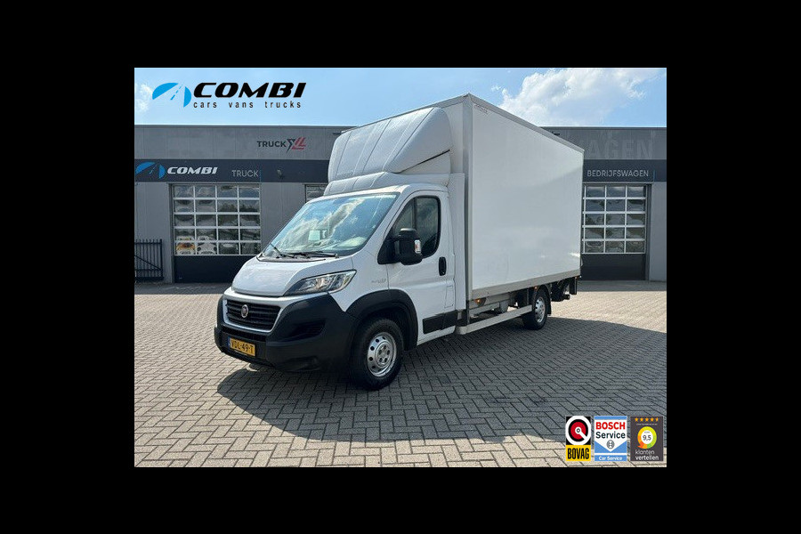 Fiat Ducato 35H 2.3 MultiJet Bakwagen met laadklep > 1067kg Laadvermogen/ Meubelbak met laadklep