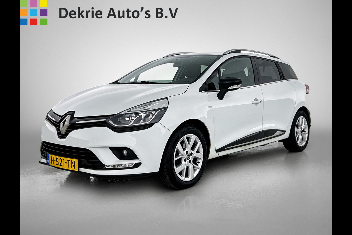 Renault Clio Estate 0.9 TCe Limited 90PK / Airco / Navigatie / Radio multimedia / Parkeer sensoren / Apk 06-2028