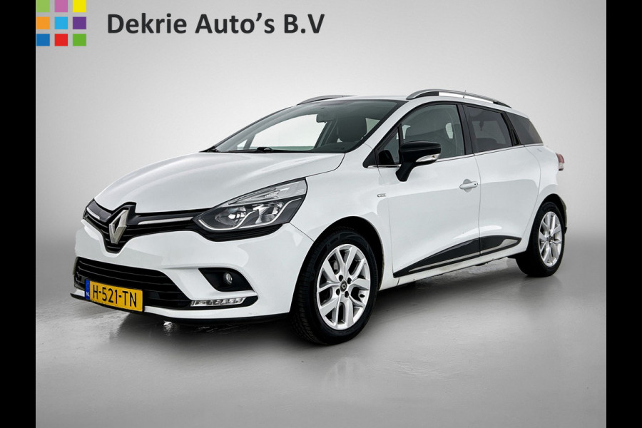 Renault Clio Estate 0.9 TCe Limited 90PK / Airco / Navigatie / Radio multimedia / Parkeer sensoren / Apk 06-2028