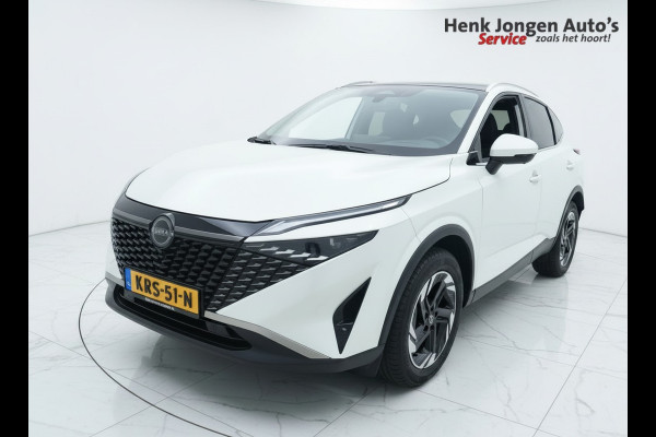 Nissan QASHQAI 1.3 MHEV Xtronic N-Connecta uit 2025 Rijklaar + Fabrieksgarantie  Automaat  Panorama-dak Henk Jongen Auto's in Helmond,  al 50 jaar service zoals 't hoort!