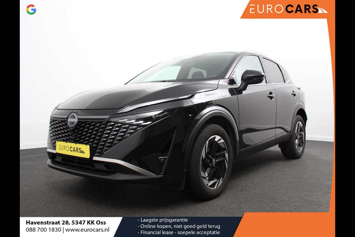 Nissan QASHQAI 1.3 MHEV Automaat N-Connecta Navigatie Climate Control Sfeerverlichting Camera 360 Led Dab Verwarmde voorstoelen Adaptieve Cruise Control Digitale Cockpit Lichtmetalen Velgen