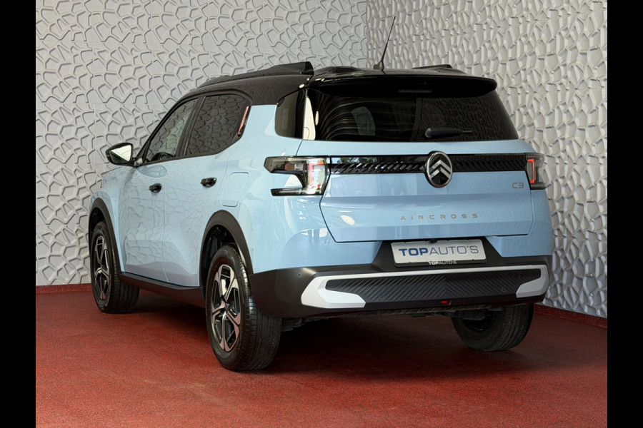 Citroën C3 Aircross Hybrid 145pk e-DCS6 MAX | Nieuwste model | Navi | Camera | CarPlay/Android Auto | Fabrieksgarantie ✅