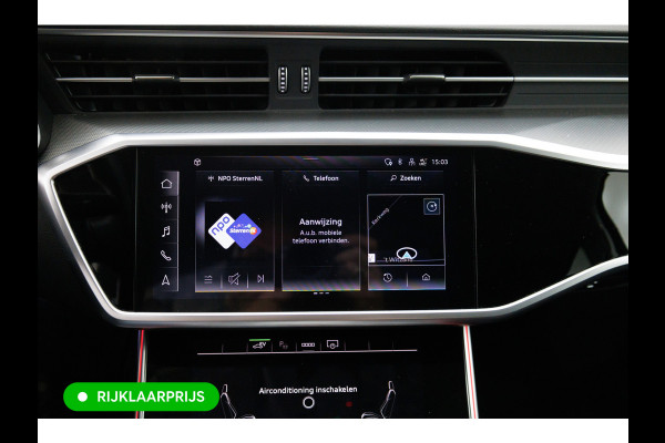 Audi A6 Avant 50 TFSI e quattro | 21 inch | Elec. achterklep | 360 camera | Sfeerverlichting Navigatie, Stoelverwarming, Lane assist, App-connect