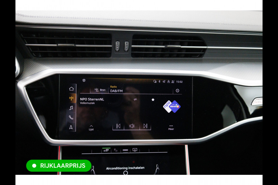 Audi A6 Avant 50 TFSI e quattro | 21 inch | Elec. achterklep | 360 camera | Sfeerverlichting Navigatie, Stoelverwarming, Lane assist, App-connect