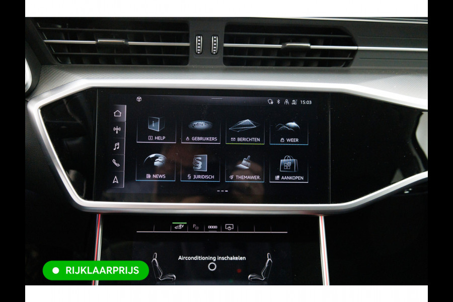 Audi A6 Avant 50 TFSI e quattro | 21 inch | Elec. achterklep | 360 camera | Sfeerverlichting Navigatie, Stoelverwarming, Lane assist, App-connect