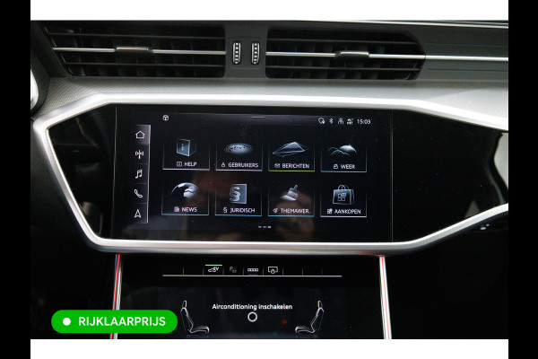 Audi A6 Avant 50 TFSI e quattro | 21 inch | Elec. achterklep | 360 camera | Sfeerverlichting Navigatie, Stoelverwarming, Lane assist, App-connect