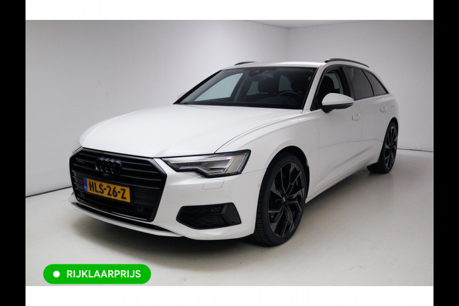 Audi A6 Avant 50 TFSI e quattro | 21 inch | Elec. achterklep | 360 camera | Sfeerverlichting Navigatie, Stoelverwarming, Lane assist, App-connect