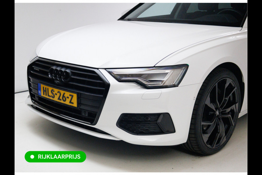 Audi A6 Avant 50 TFSI e quattro | 21 inch | Elec. achterklep | 360 camera | Sfeerverlichting Navigatie, Stoelverwarming, Lane assist, App-connect