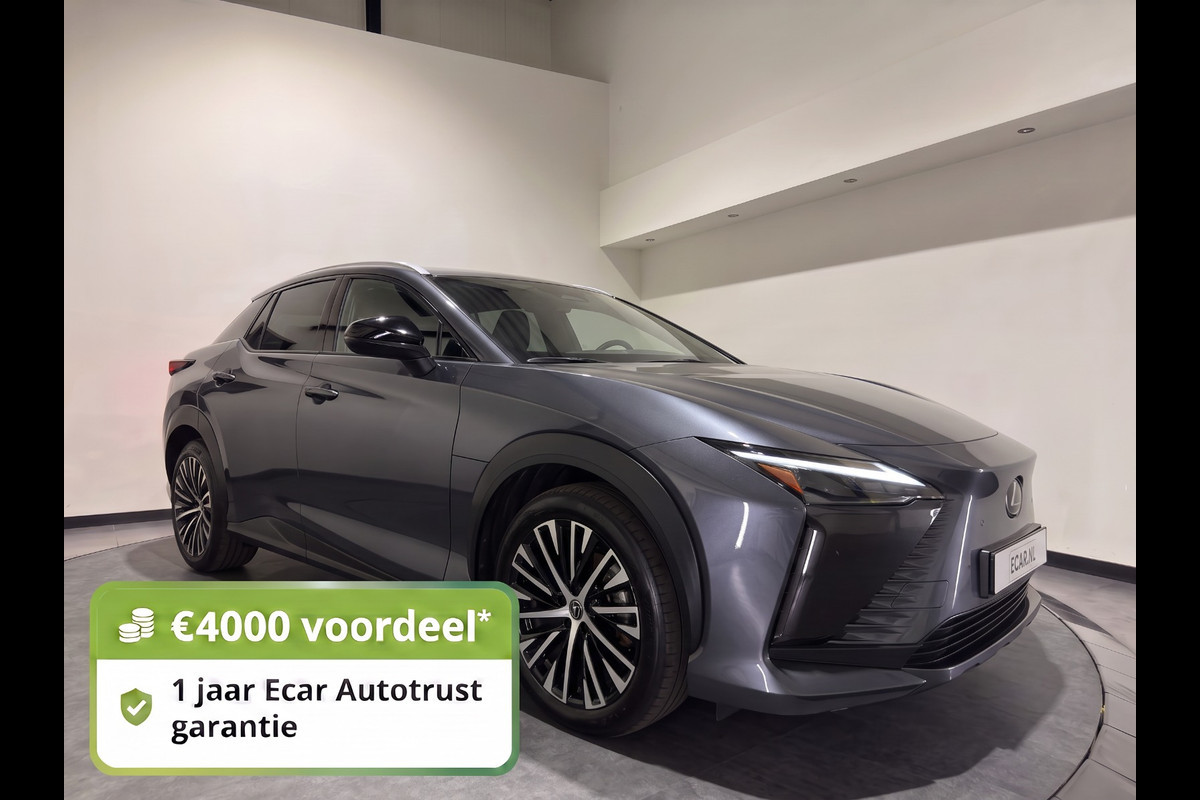 Lexus RZ 450e Executive Line 71 kWh | Tot € 4.000 klantvoordeel* | SOH 98,1 % | Leder interieur | Stoelen gekoeld & verwarmd | LMV 20" € 42.000,00 incl. € 3.000,00 klantvoordeel
