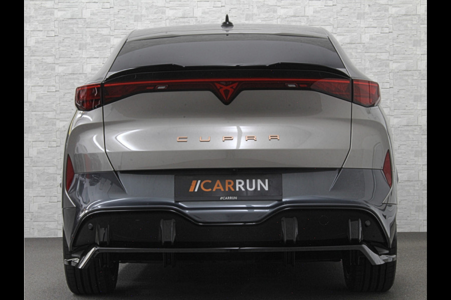 CUPRA Tavascan 77 kWh Aero-pack | Nieuw! | Winter-Pack | Warmtepomp | Verlengde Fabrieksgarantie | 7x Op Voorraad | Adaptive Cruise Control | 3-Zone Clima | Verwarmde Voorruit | Keyless-Entry | Sfeerverlichting | Stoelverwarming | Carplay | Stuurverwarming | Getint Glas | 19 inch | Lane-Assist | Camera | Draadloos Laden |