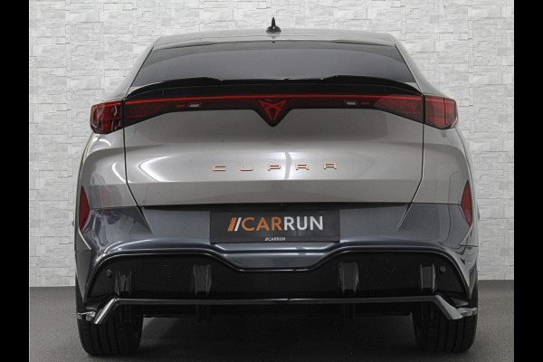 CUPRA Tavascan 77 kWh Aero-pack | Nieuw! | Winter-Pack | Warmtepomp | Verlengde Fabrieksgarantie | 7x Op Voorraad | Adaptive Cruise Control | 3-Zone Clima | Verwarmde Voorruit | Keyless-Entry | Sfeerverlichting | Stoelverwarming | Carplay | Stuurverwarming | Getint Glas | 19 inch | Lane-Assist | Camera | Draadloos Laden |