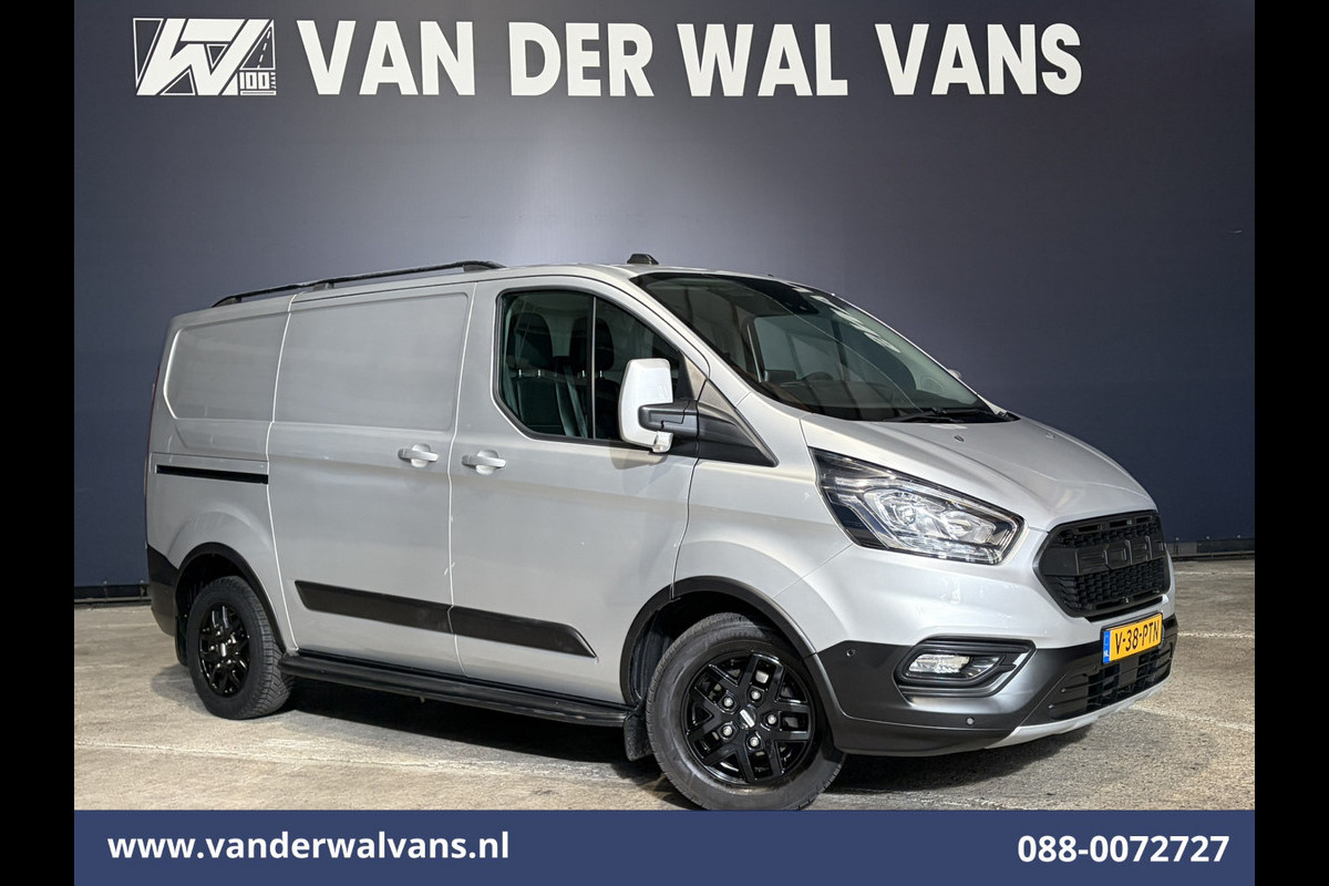 Ford Transit Custom 2.0 TDCI 170pk L1H1 Euro6 Airco | Camera | LED | Apple Carplay | Cruisecontrol | Raptor grill | Leder Android Auto, LM velgen, Verwarmde voorruit, Parkeersensoren, Bijrijdersbank, 2500kg trekvermogen