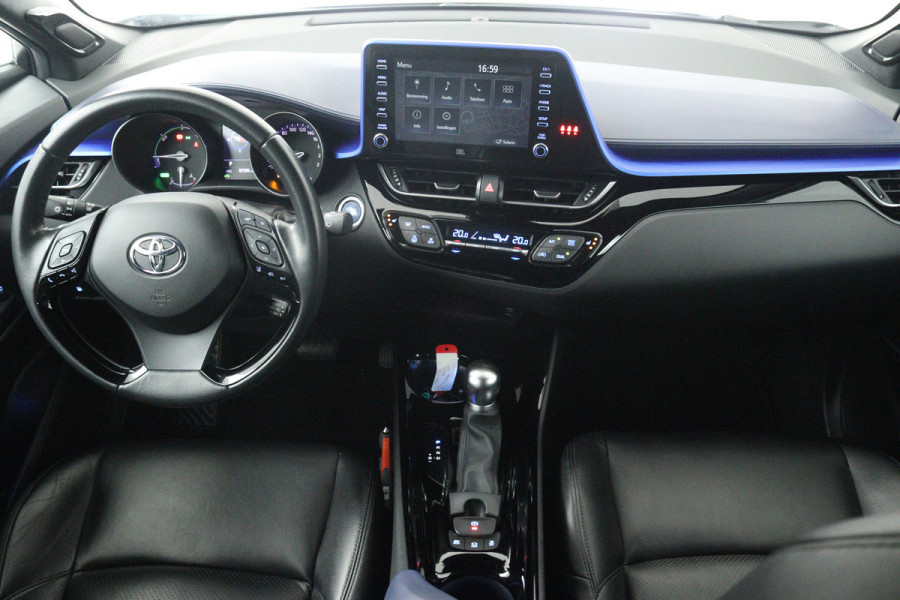 Toyota C-HR 2.0 Hybrid Bi-Tone (SFEERVERLICHTING, STOELVERWARMING, ACHTERUITRIJCAMERA, PARKEERSENSOREN)