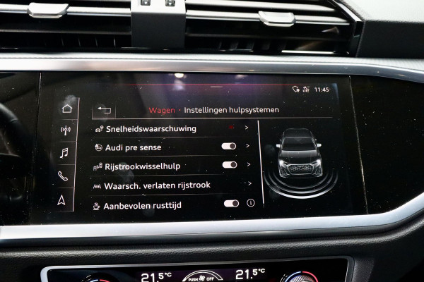 Audi Q3 Sportback 45 TFSI Quattro Pro Line S|Dew silver met.|CAM