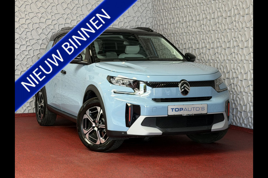 Citroën C3 Aircross Hybrid zonder stekker 145pk Automaat MAX | Nieuwste model | Navi | Camera | CarPlay/Android Auto | Fabrieksgarantie ✅