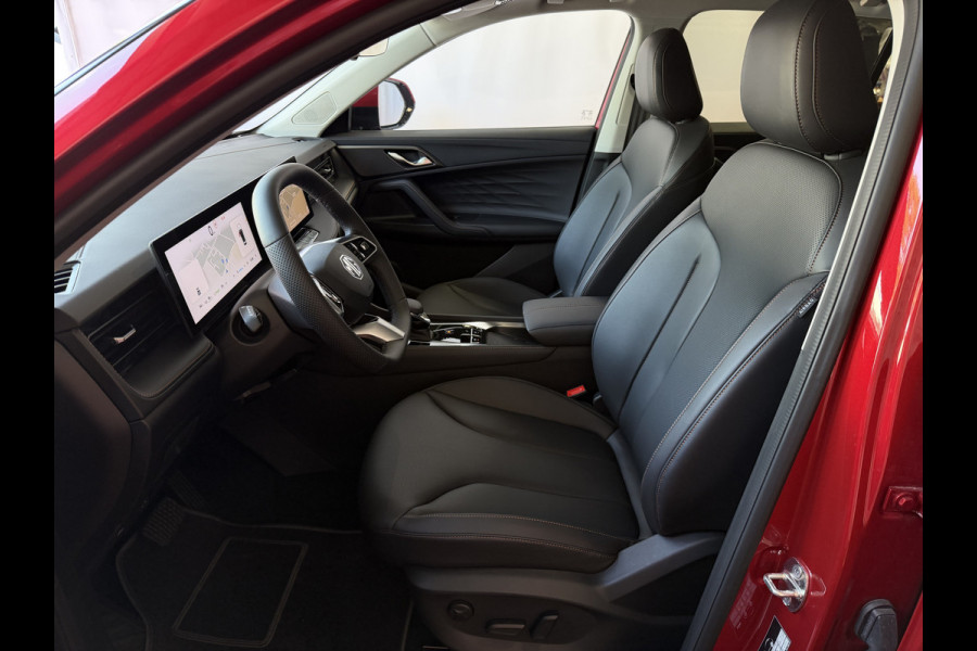 MG MG HS PHEV 1.5 TGDI LUXURY PHEV PLUG-IN HYBRIDE | LEER | 272PK NIEUWE AUTO | >1.000 KM TOTAAL BEREIK | 360° CAMERA | ELEKTRISCHE ACHTERKLEP