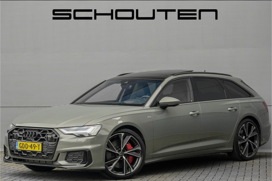 Audi A6 Avant 55 TFSI e Quattro Pro Line S Competition Pano S-Sportstoelen B&O ACC Trekhaak 21"