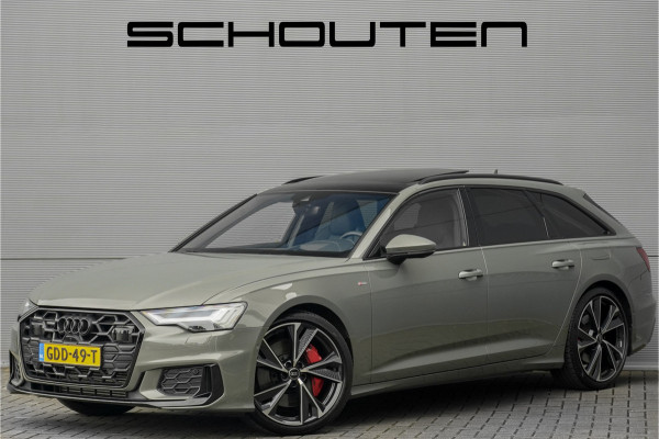 Audi A6 Avant 55 TFSI e Quattro Pro Line S Competition Pano S-Sportstoelen B&O ACC Trekhaak 21"