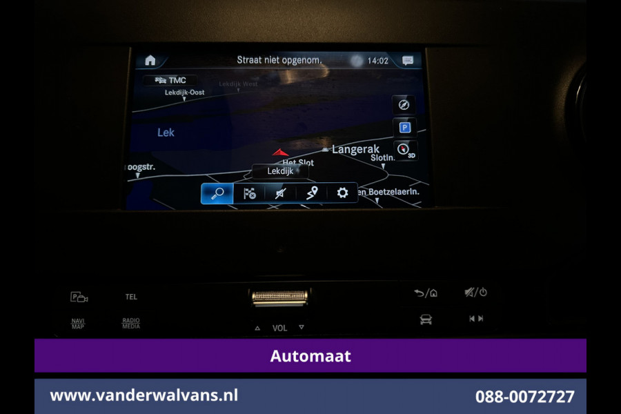 Mercedes-Benz Sprinter 317 CDI 170pk 9G-Tronic Automaat L2H2 Euro6 Airco | Camera | Navigatie | Apple Carplay | Cruisecontrol Android Auto, Stoelverwarming, Trekhaak, Bijrijdersbank