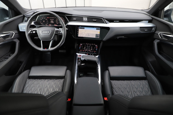 Audi e-tron Sportback S quattro 95 kWh | 503PK | Head-up | Luchtvering | Keyless-go | Bang&Olufsen | Pano | Stuurwielverw. | ACC | 2022.
