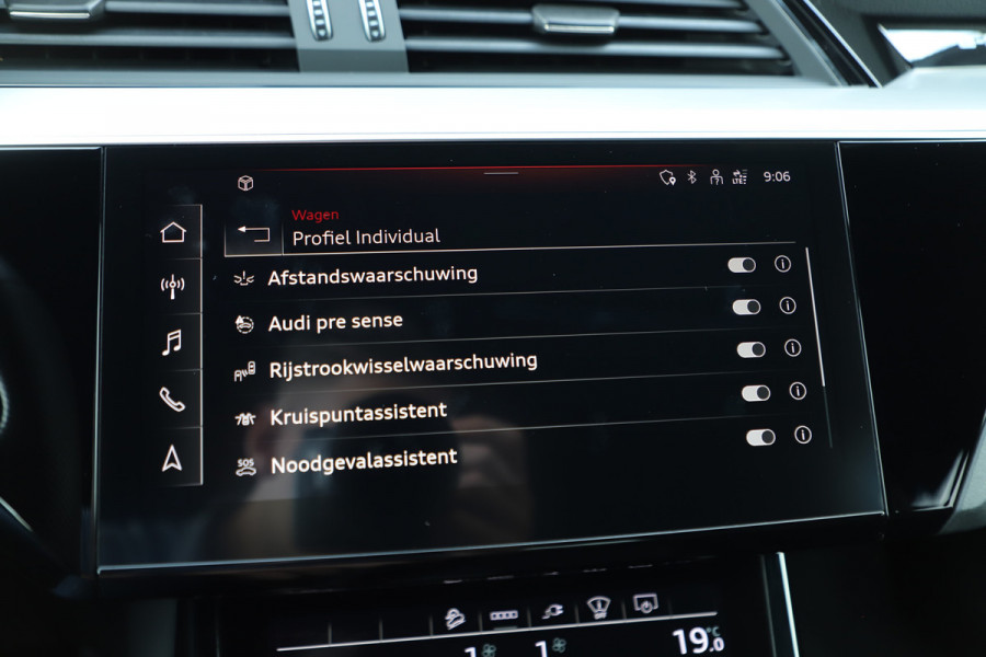Audi e-tron Sportback S quattro 95 kWh | 503PK | Head-up | Luchtvering | Keyless-go | Bang&Olufsen | Pano | Stuurwielverw. | ACC | 2022.