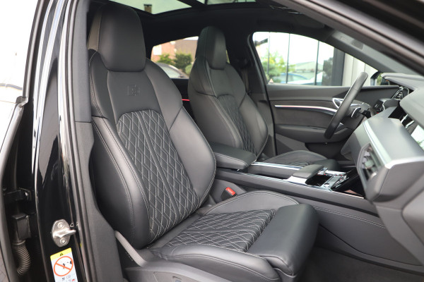Audi e-tron Sportback S quattro 95 kWh | 503PK | Head-up | Luchtvering | Keyless-go | Bang&Olufsen | Pano | Stuurwielverw. | ACC | 2022.