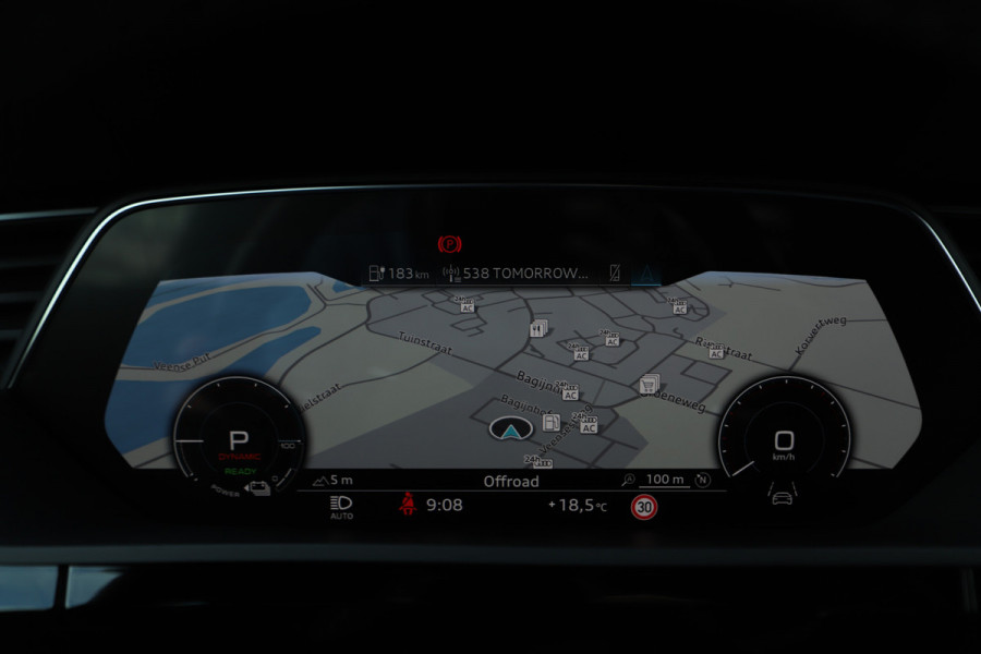 Audi e-tron Sportback S quattro 95 kWh | 503PK | Head-up | Luchtvering | Keyless-go | Bang&Olufsen | Pano | Stuurwielverw. | ACC | 2022.