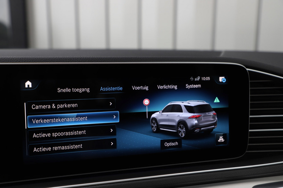 Mercedes-Benz GLE 350e AMG 4-Matic | 333PK | Luchtvering | Burmester | Keyless-go | Memory | Sfeerverlichting | Multibeam | Pano | NL-Auto | 2023.
