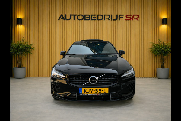 Volvo S60 2.0 Recharge T8 AWD R-Design Pano! Elektrische Stoelen! Camera! Stoelverwarming! Stuurverwarming! Blis! Lane Assist!
