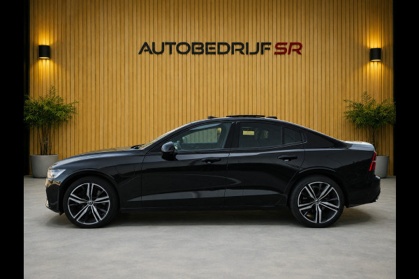 Volvo S60 2.0 Recharge T8 AWD R-Design Pano! Elektrische Stoelen! Camera! Stoelverwarming! Stuurverwarming! Blis! Lane Assist!
