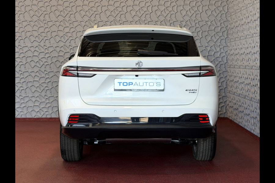 MG MG HS PHEV 1.5 TGDI LUXURY PHEV PLUG-IN HYBRIDE | LEER | 272PK NIEUWE AUTO | >1.000 KM TOTAAL BEREIK | 360° CAMERA | ELEKTRISCHE ACHTERKLEP