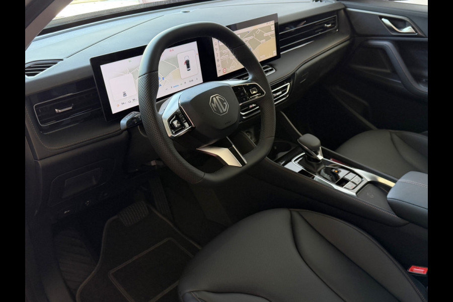 MG MG HS PHEV 1.5 TGDI LUXURY PHEV PLUG-IN HYBRIDE | LEER | 272PK NIEUWE AUTO | >1.000 KM TOTAAL BEREIK | 360° CAMERA | ELEKTRISCHE ACHTERKLEP