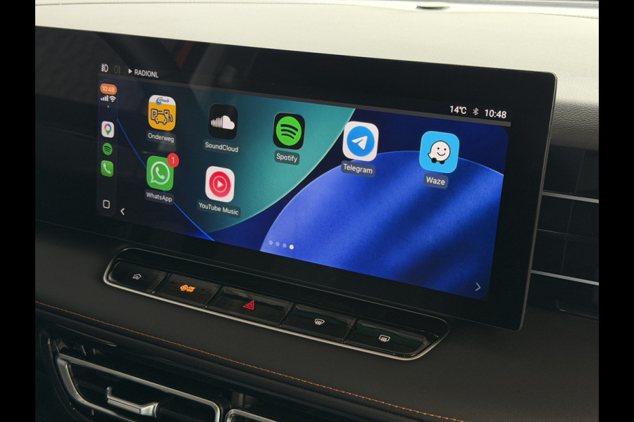 MG MG HS PHEV 1.5 TGDI LUXURY PHEV PLUG-IN HYBRIDE | LEER | 272PK NIEUWE AUTO | >1.000 KM TOTAAL BEREIK | 360° CAMERA | ELEKTRISCHE ACHTERKLEP