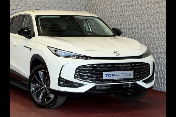 MG MG HS PHEV 1.5 TGDI LUXURY PHEV PLUG-IN HYBRIDE | LEER | 272PK NIEUWE AUTO | >1.000 KM TOTAAL BEREIK | 360° CAMERA | ELEKTRISCHE ACHTERKLEP