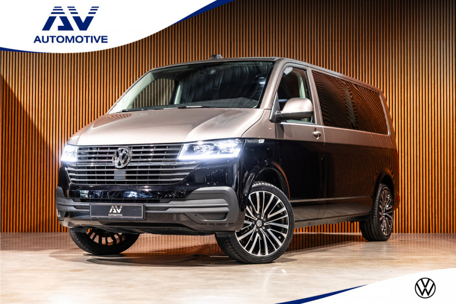 Volkswagen Transporter T6.1 2.0 TDI L2H1 DC Caravelle | Dubbel cabine | Two-tone | CarPlay | Camera | MF Stuur | Cruise control | Climate control | 6-zitter | BPM vrij | Nieuwe APK | Dealer onderhouden