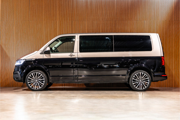 Volkswagen Transporter T6.1 2.0 TDI L2H1 DC Caravelle | Dubbel cabine | Two-tone | CarPlay | Camera | MF Stuur | Cruise control | Climate control | 6-zitter | BPM vrij | Nieuwe APK | Dealer onderhouden