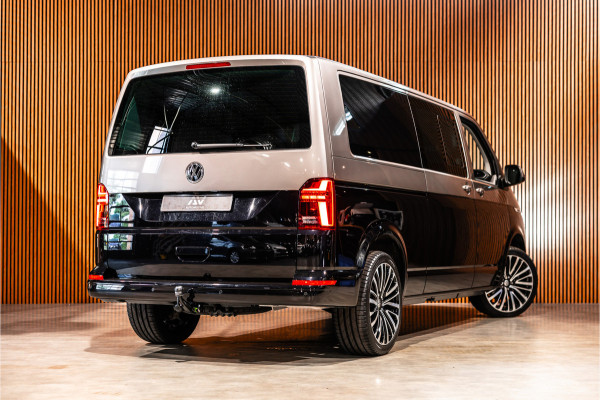 Volkswagen Transporter T6.1 2.0 TDI L2H1 DC Caravelle | Dubbel cabine | Two-tone | CarPlay | Camera | MF Stuur | Cruise control | Climate control | 6-zitter | BPM vrij | Nieuwe APK | Dealer onderhouden