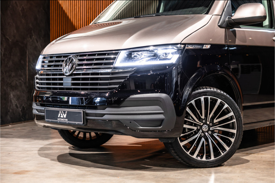 Volkswagen Transporter T6.1 2.0 TDI L2H1 DC Caravelle | Dubbel cabine | Two-tone | CarPlay | Camera | MF Stuur | Cruise control | Climate control | 6-zitter | BPM vrij | Nieuwe APK | Dealer onderhouden