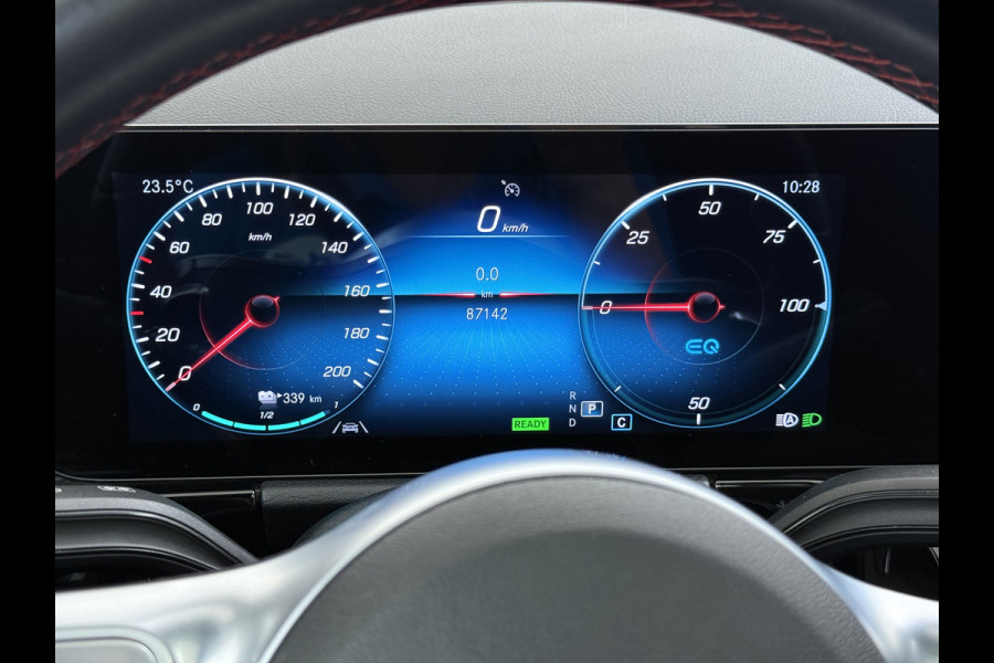 Mercedes-Benz EQA AMG 67kWh SOH 97% Pano-Dak 360°Camera Leer/Alcantara Head-Up Display Sfeerverlichting Memory Seats Navi Keyless Pdc Usb Apple/An Elek.klep Ecc Aut.Verlichting Lane-dep. Dab 18''LM 250 Business Solution Dealeronderhouden Origineel Nederlandse Auto