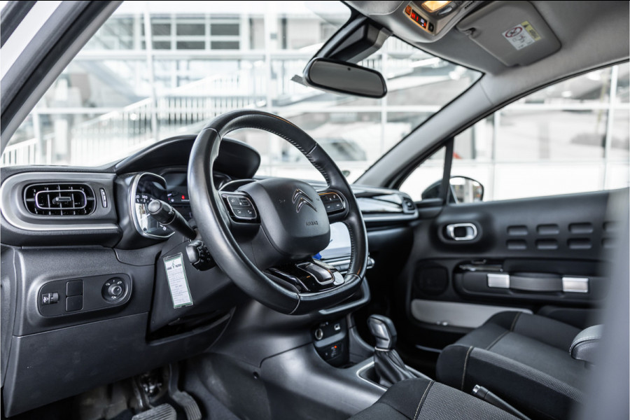 Citroën C3 1.2 PureTech | Automaat | Camera | Navigatie | CarPlay | Cruise control | Led koplampen | Airco | MF Stuur | Nieuwe APK | Goed onderhouden