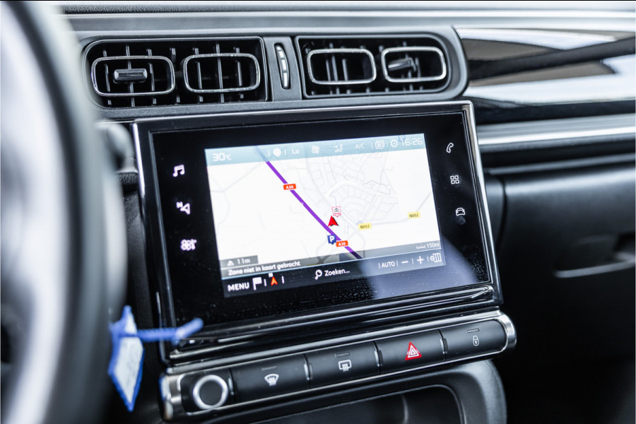 Citroën C3 1.2 PureTech | Automaat | Camera | Navigatie | CarPlay | Cruise control | Led koplampen | Airco | MF Stuur | Nieuwe APK | Goed onderhouden