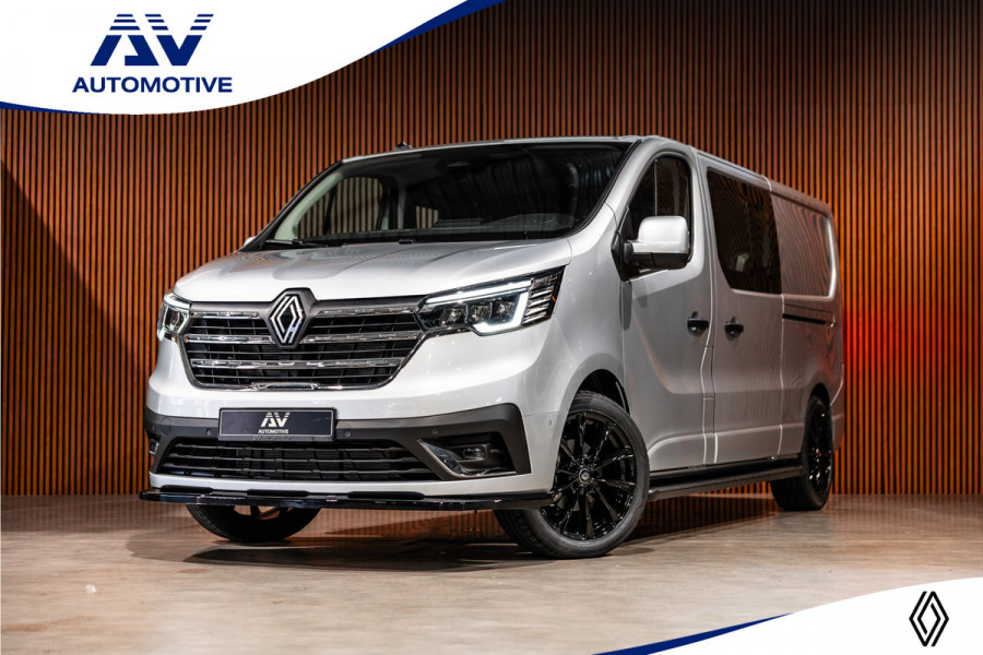 Renault Trafic 2.0 Blue dCi 170 PK L2H1 DC | Dubbel cabine | Camera | CarPlay | Navigatie | Betimmering | Trekhaak | Stoelverwarming | Virtual Cockpit | 5-Zitter| NAP Logisch