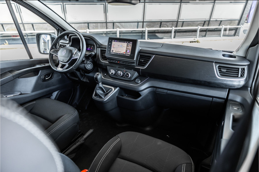 Renault Trafic 2.0 Blue dCi 170 PK L2H1 DC | Dubbel cabine | Camera | CarPlay | Navigatie | Betimmering | Trekhaak | Stoelverwarming | Virtual Cockpit | 5-Zitter| NAP Logisch