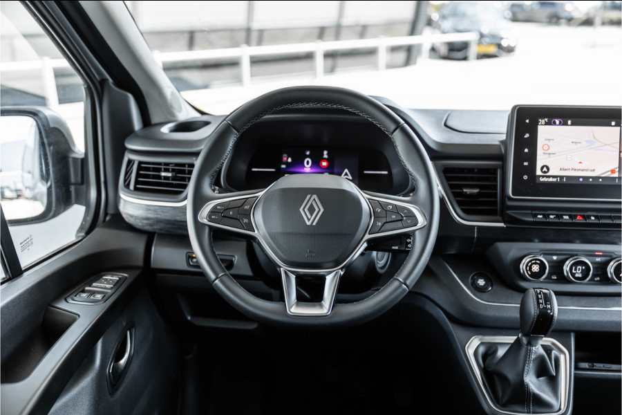 Renault Trafic 2.0 Blue dCi 170 PK L2H1 DC | Dubbel cabine | Camera | CarPlay | Navigatie | Betimmering | Trekhaak | Stoelverwarming | Virtual Cockpit | 5-Zitter| NAP Logisch