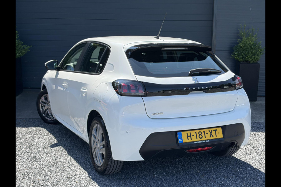 Peugeot 208 1.2 PureTech Blue Lease Active 2e Eigenaar,D-riem vv in 11-2025,Camera,Navi,Carplay,75pk,Clima,Cruise,Rijstrooksensor,Pdc,Lm velgen,N.A.P,Apk tot 11-2027