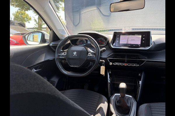 Peugeot 208 1.2 PureTech Blue Lease Active 2e Eigenaar,D-riem vv in 11-2025,Camera,Navi,Carplay,75pk,Clima,Cruise,Rijstrooksensor,Pdc,Lm velgen,N.A.P,Apk tot 11-2027
