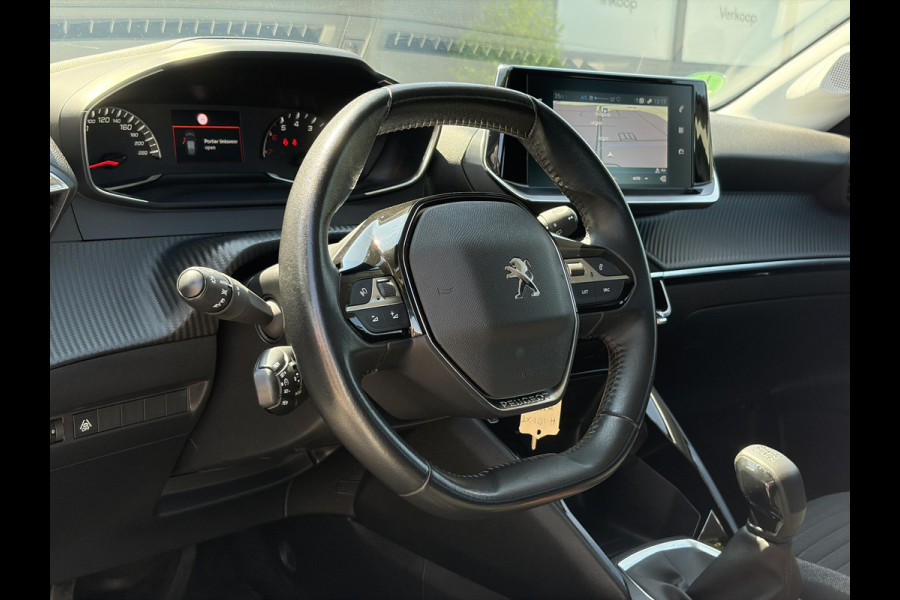 Peugeot 208 1.2 PureTech Blue Lease Active 2e Eigenaar,D-riem vv in 11-2025,Camera,Navi,Carplay,75pk,Clima,Cruise,Rijstrooksensor,Pdc,Lm velgen,N.A.P,Apk tot 11-2027